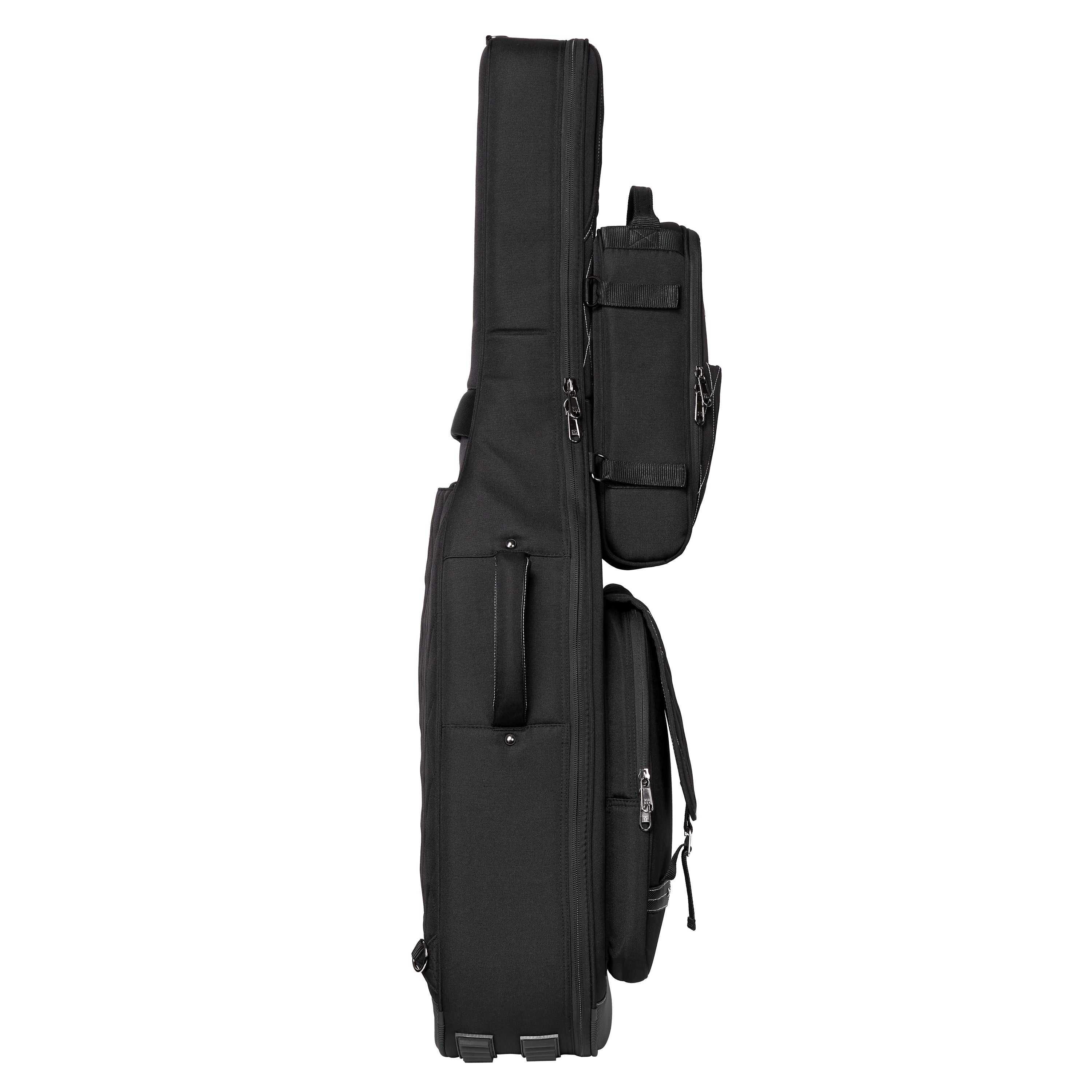 Music Area RB30 30mm Padded Weather-Proof Acoustic Guitar Gig Bag w/ Detachable Isothermic Bag - RB30DABLK