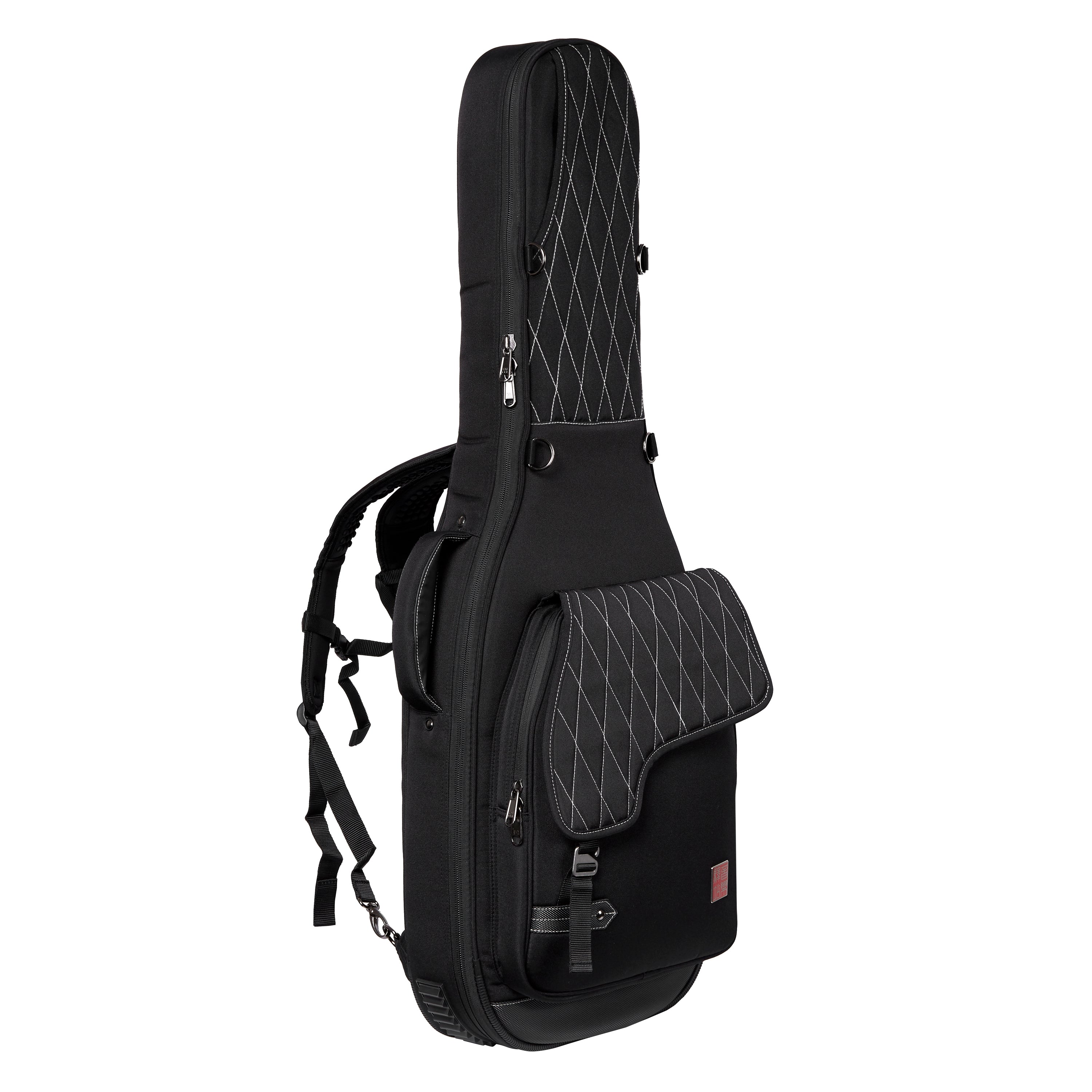 Music Area RB30 30mm Padded Weather-Proof Electric Guitar Gig Bag w/ Detachable Isothermic Bag - RB30EGBLK