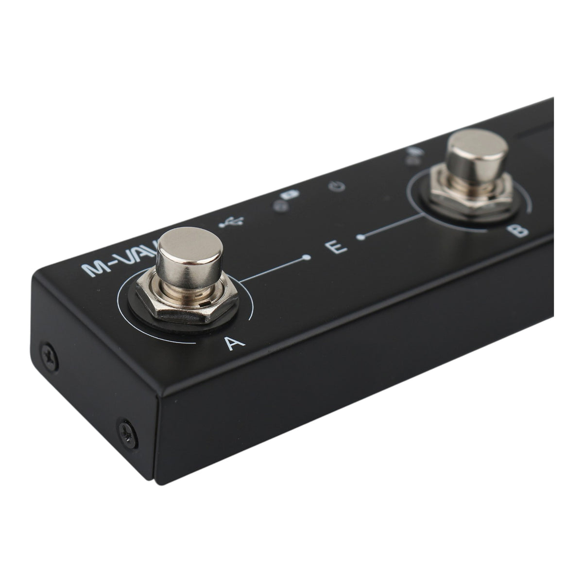 M-VAVE CHOCOLATE Wireless 4-Switch MIDI Foot Controller w/ Command Feedback Display & Bluetooth Connectivity