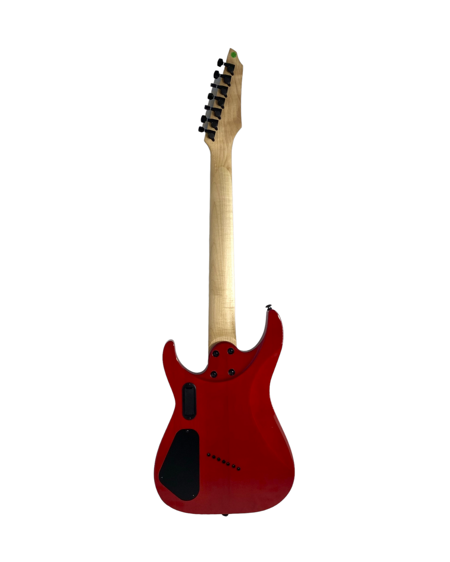 Haze 7-String Fanned Fret Built-in Preamp HAX Electric Guitar - Red 7QFFTRD