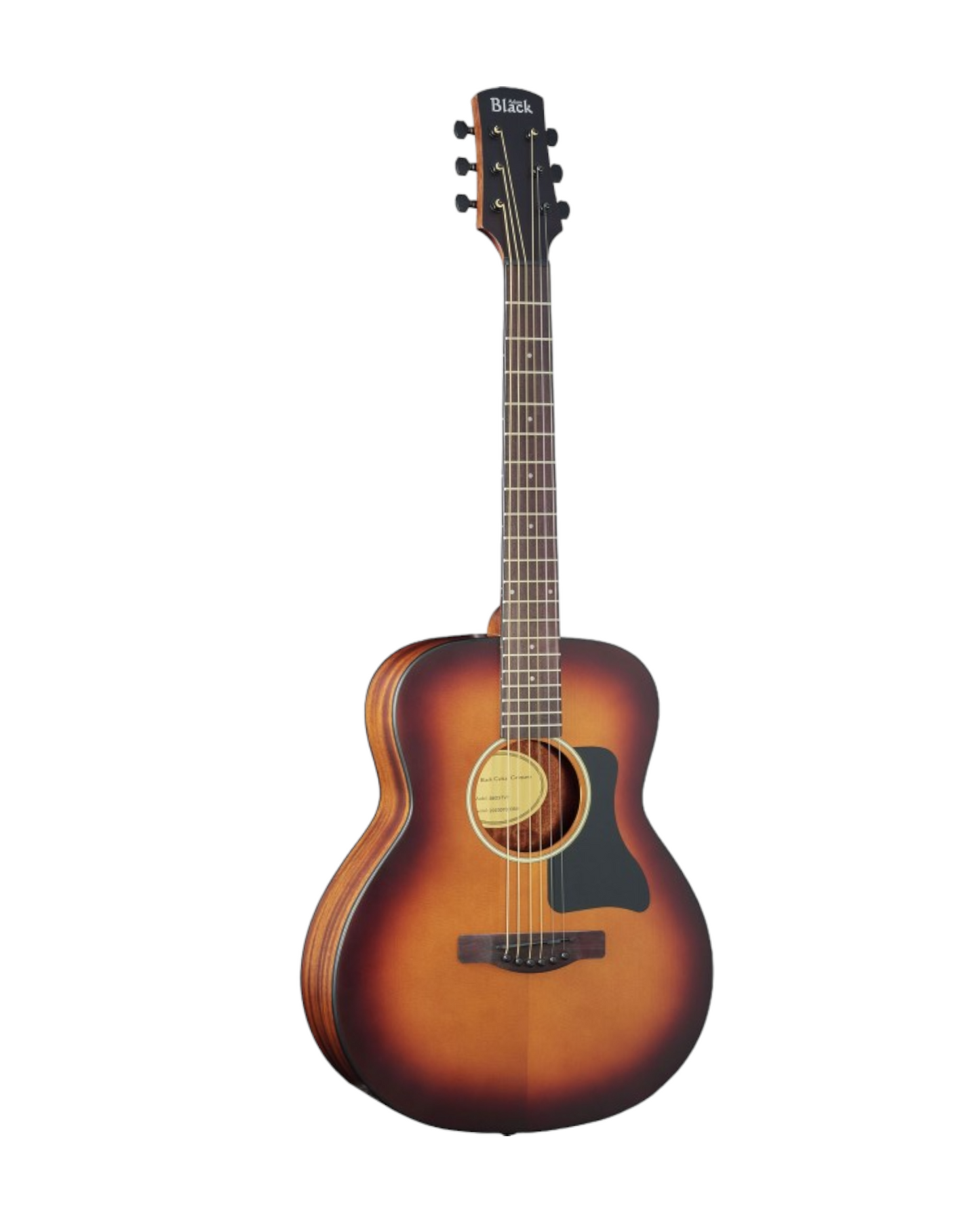 ADAM BLACK 88O3TVS O3T Vintage Sunburst Travel Guitar with Solid Spruce Top and Gig Bag