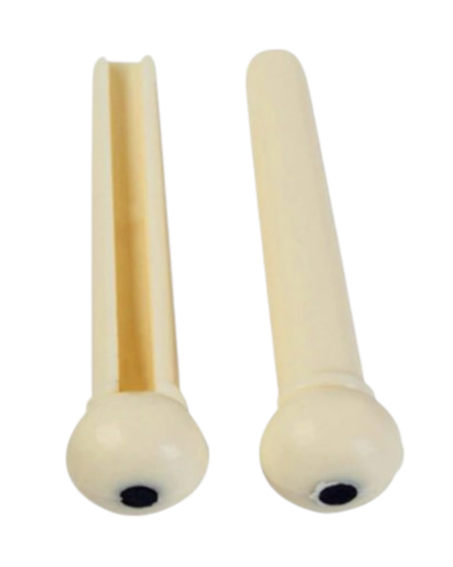 Haze A021IVY 6PCS Acoustic Guitar Bridge Pins Plastic String End Peg - Ivory