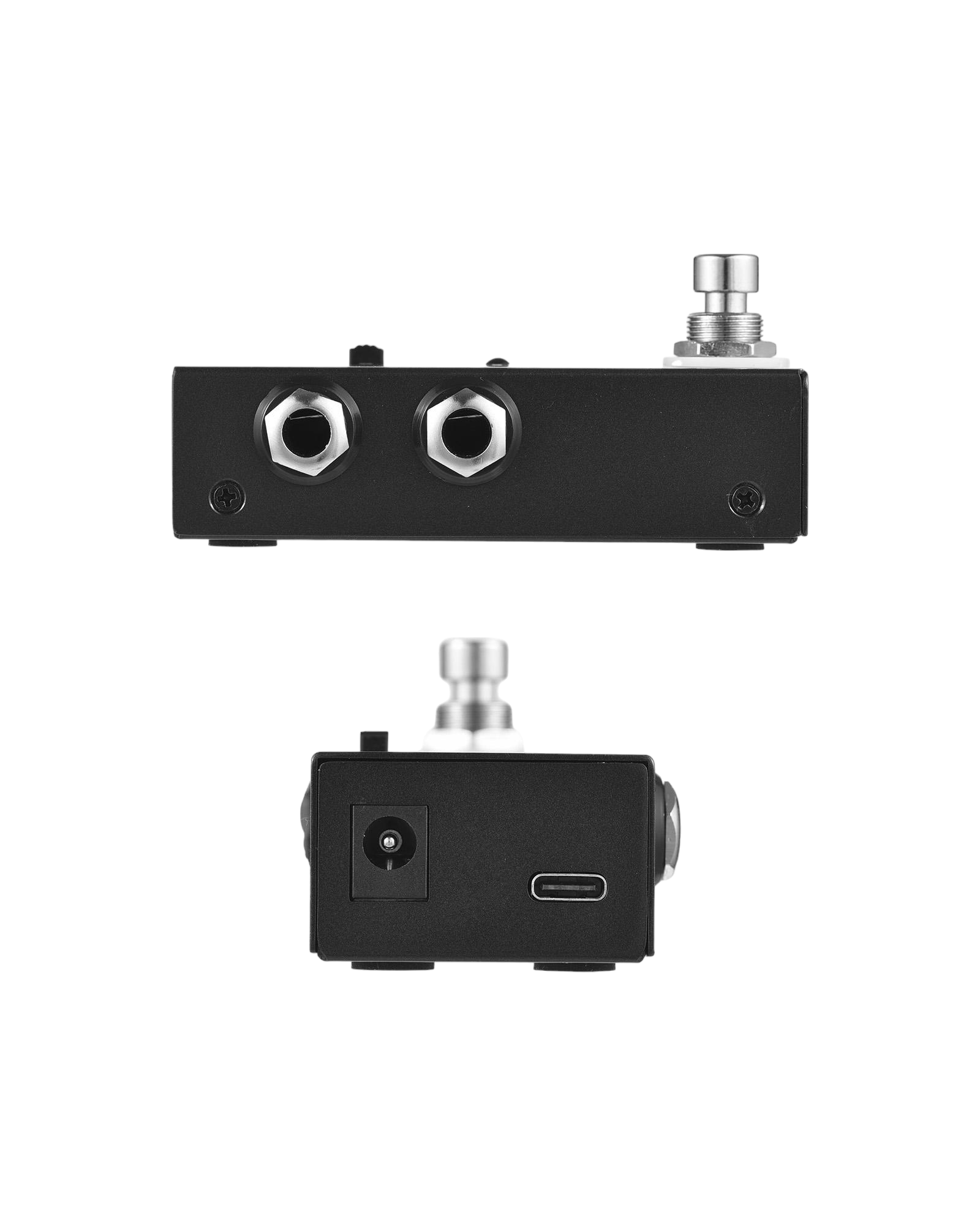 Electric Guitar Effect Pedal ABY Line Channel Pedal with Bonus Patch Cables - ABYP014015M - model ABY