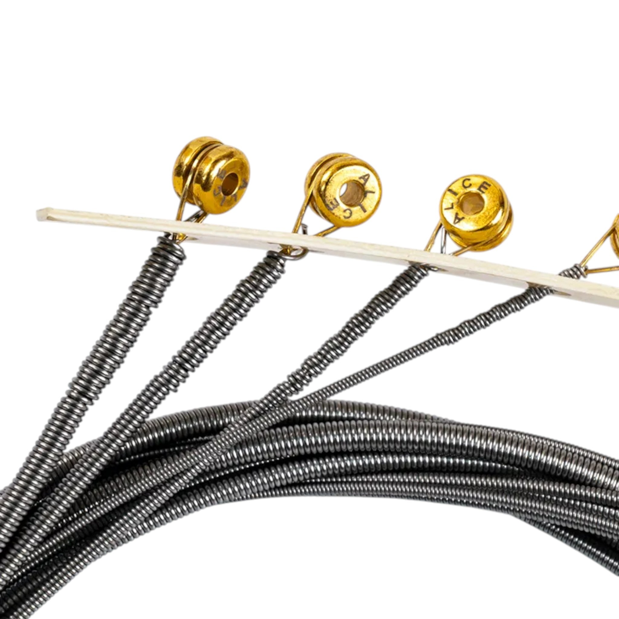 Alice A648 45-105 Medium 4-String Plated Alloy Electric Bass Strings