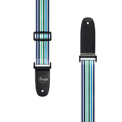 Amumu Blue Stripe Guitar Strap - PC08PBL