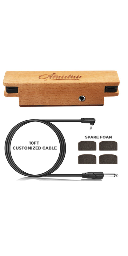 Amumu NEO Passive Neodymium Magnetic Soundhole Pickup for Acoustic Guitar - SP30