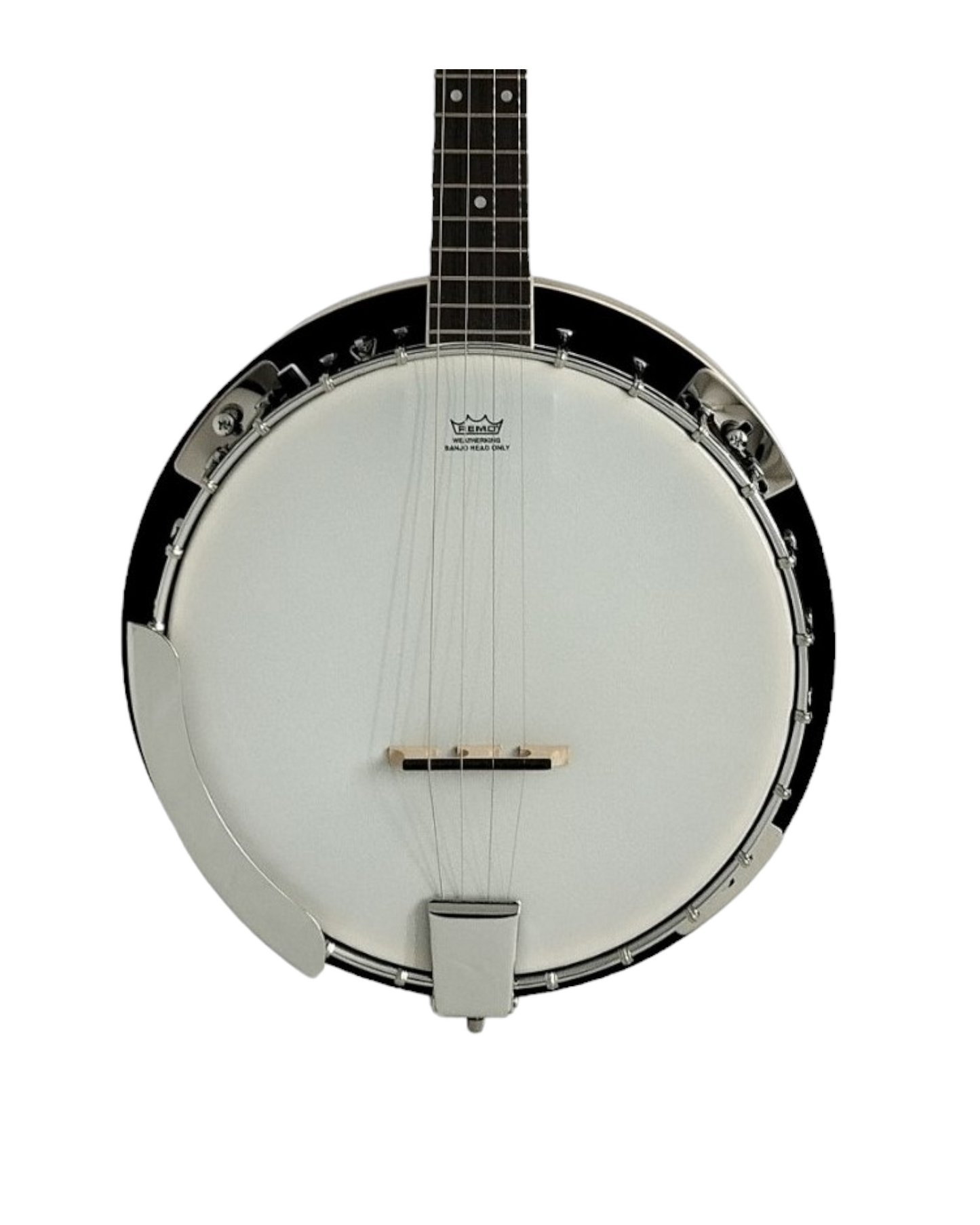 Caraya 4-String Mahogany Body Resonator Tenor Banjo 19 fret - Natural BJ004EQ1