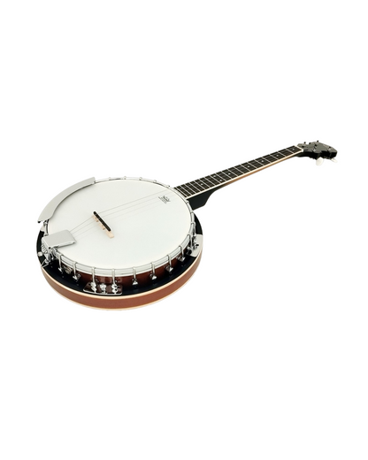 Caraya 4-String Mahogany Body Resonator Tenor Banjo - Natural BJ004EQ2