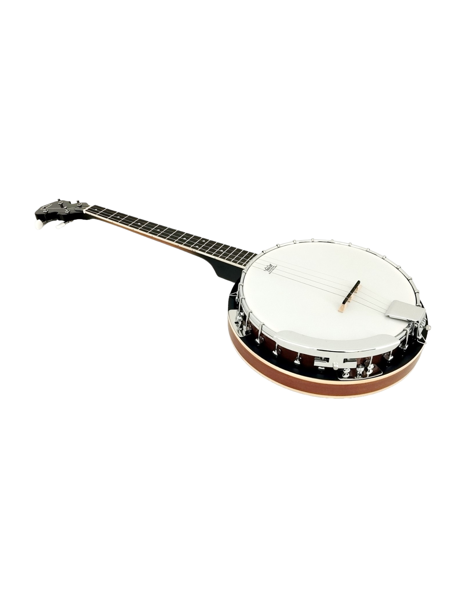 Caraya 4-String Mahogany Body Resonator Tenor Banjo with 19 fret - Natural BJ004EQ2