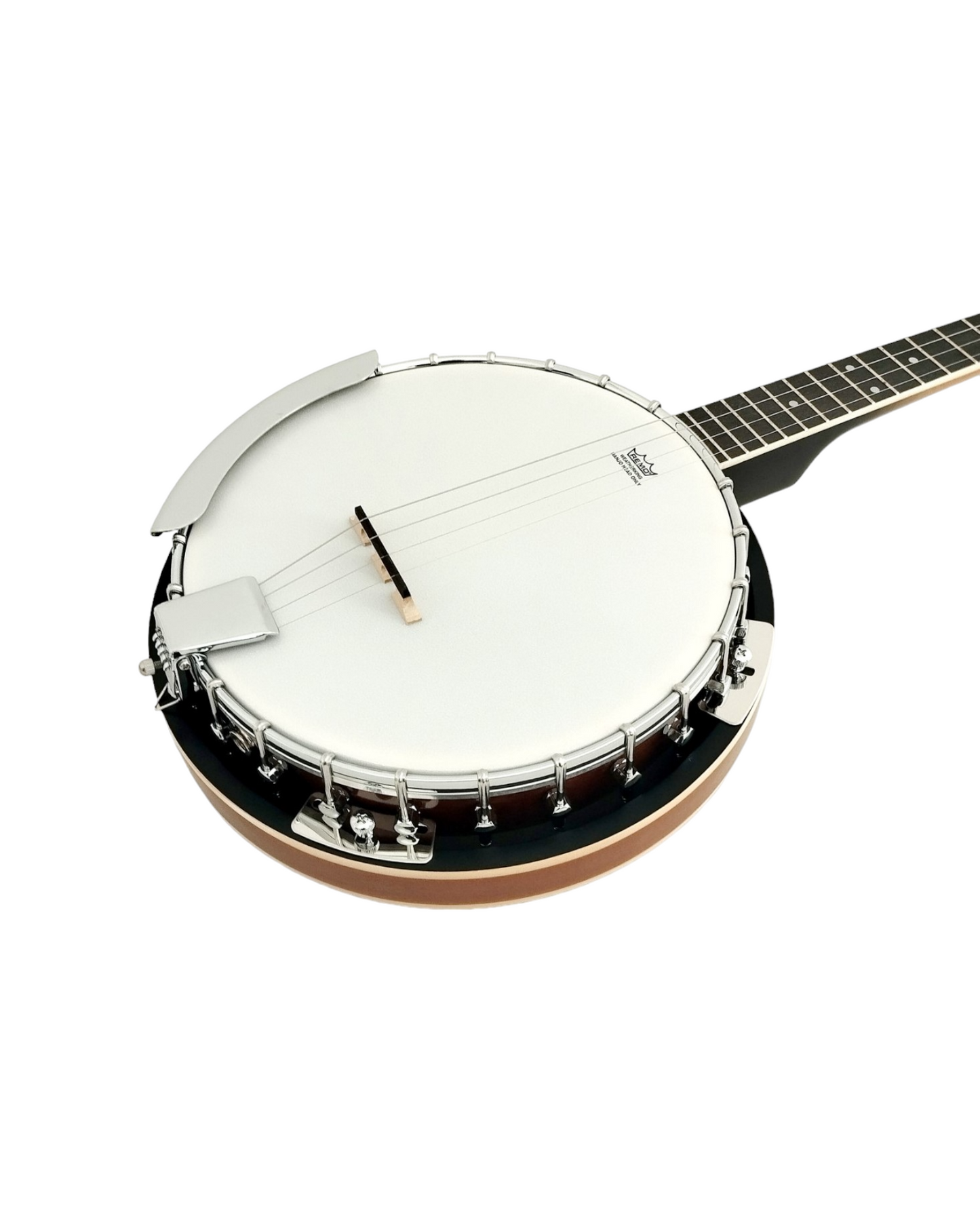 Caraya 4-String Mahogany Body Resonator Tenor Banjo - Natural BJ004EQ2