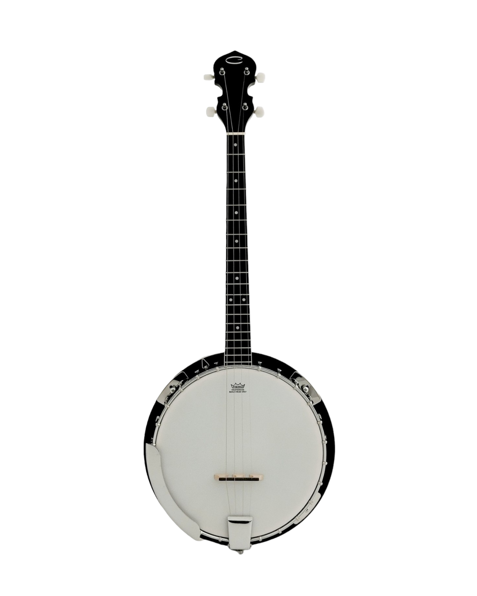 Caraya 4-String Mahogany Body Resonator Tenor Banjo with 19 fret - Natural BJ004EQ2