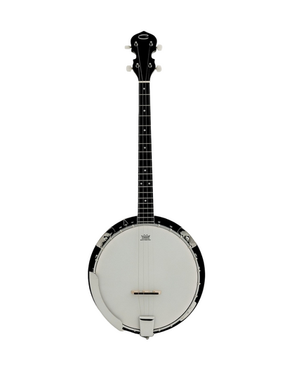 Caraya 4-String Mahogany Body Resonator Tenor Banjo - Natural BJ004EQ2