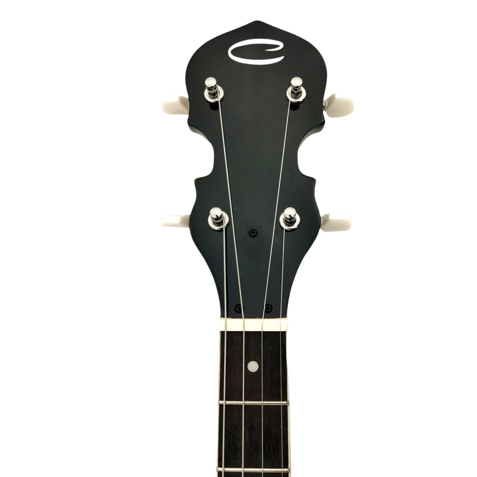 Caraya 4-String Mahogany Body Resonator Tenor Banjo - Natural BJ004