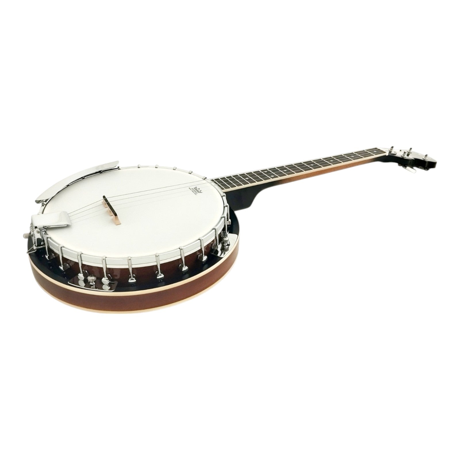 Caraya 4-String Mahogany Body Resonator Tenor Banjo - Natural BJ004
