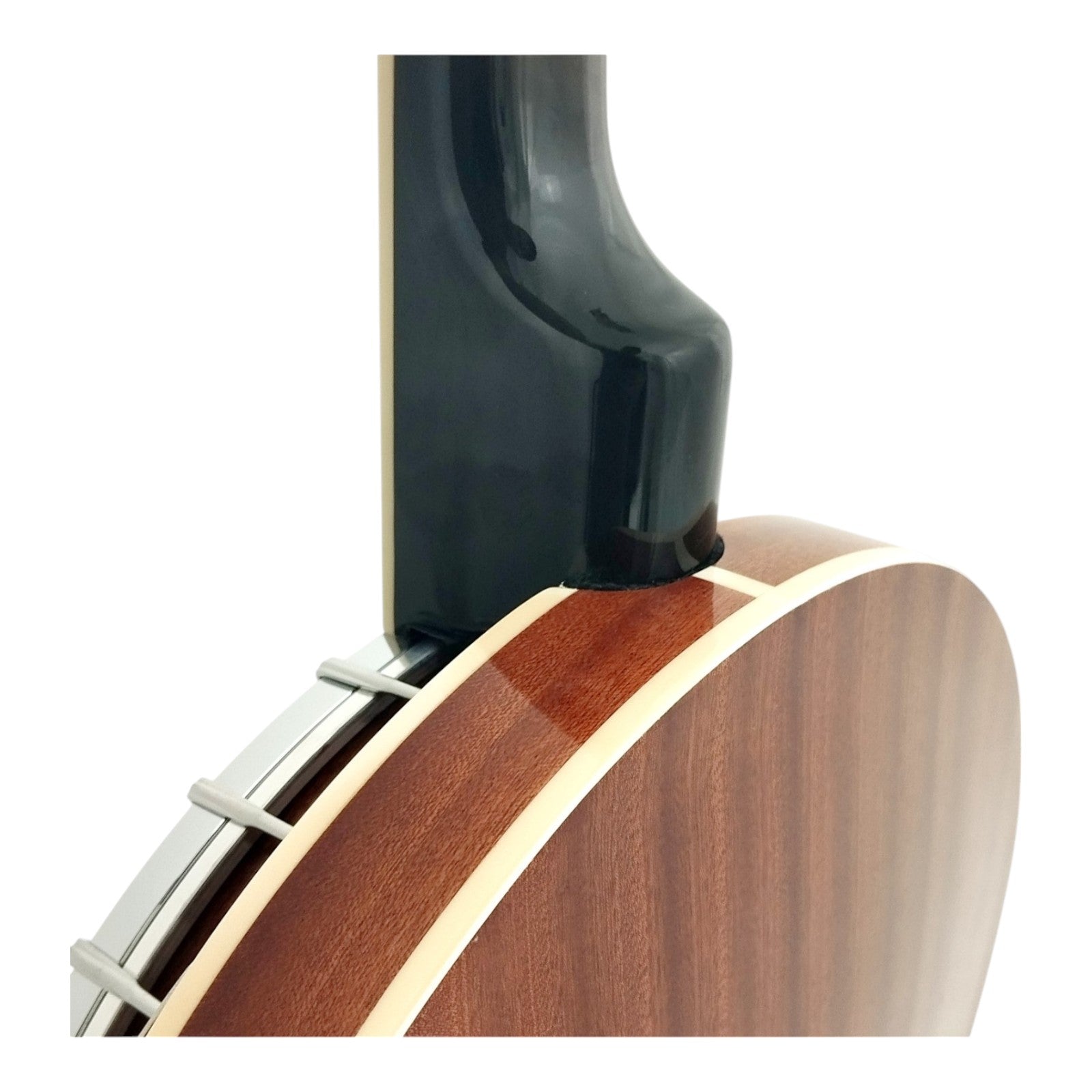 Caraya 4-String Mahogany Body Resonator Tenor Banjo - Natural BJ004