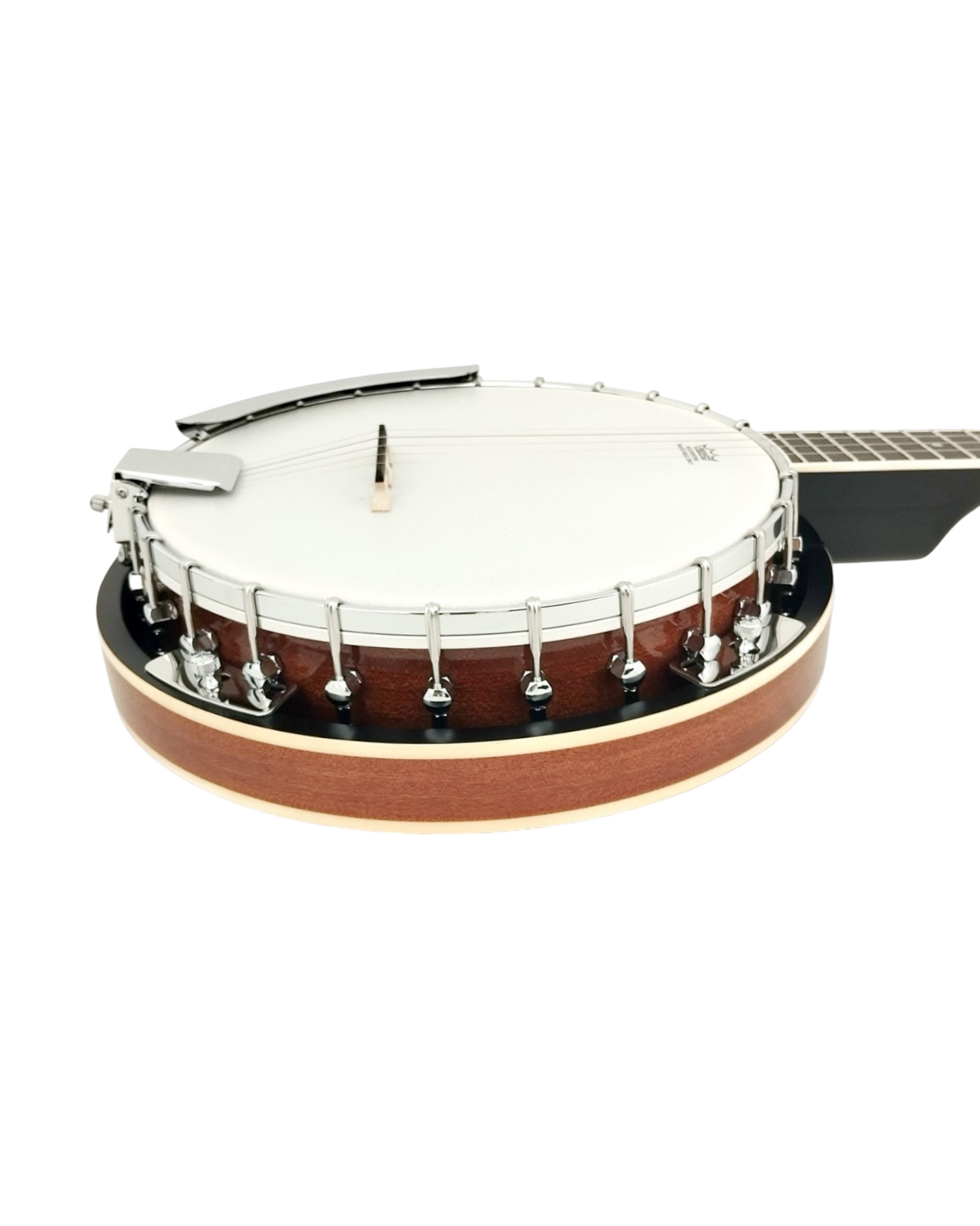 Caraya 5-String Mahogany Body Resonator Banjo - Natural BJ005EQ1