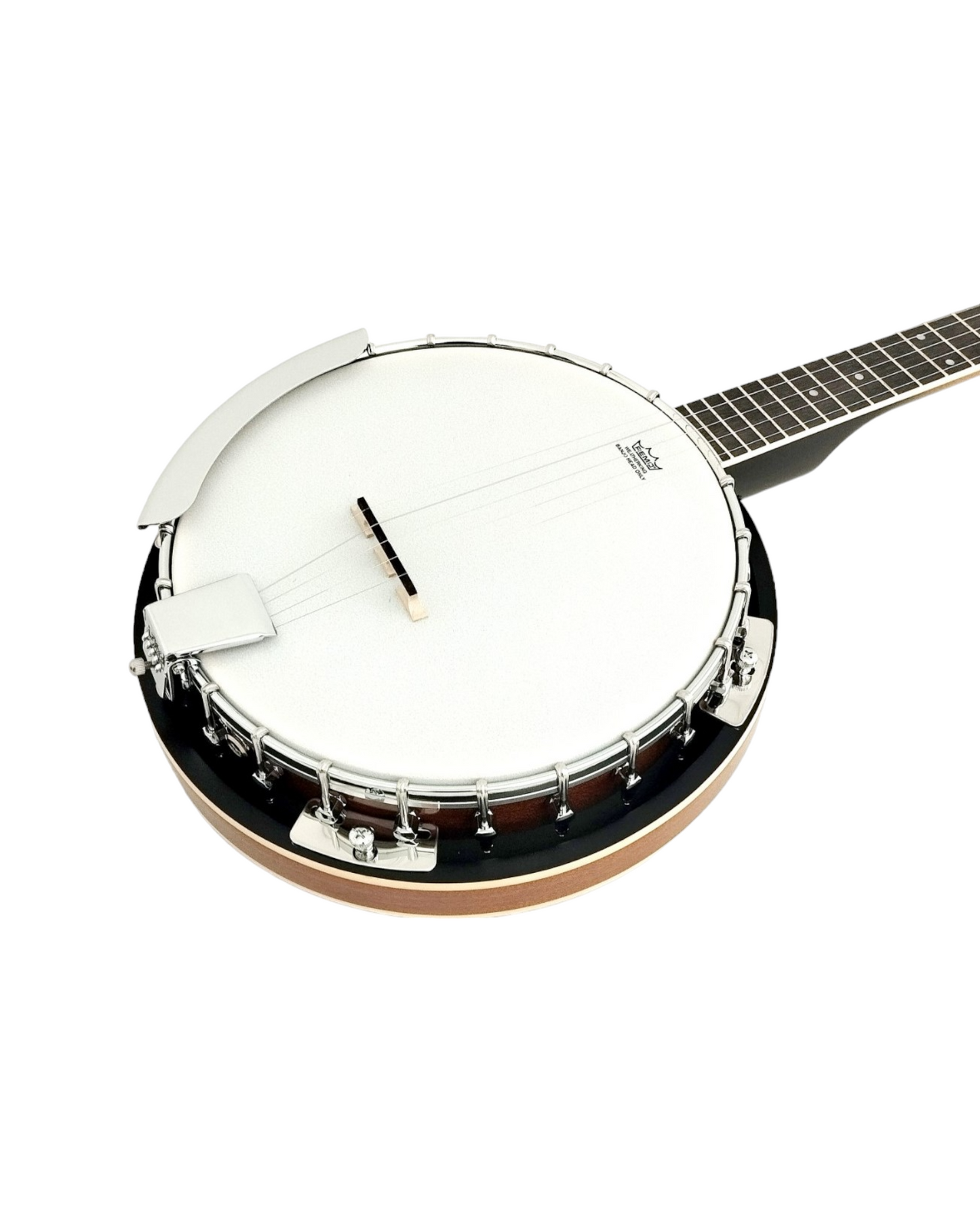 Caraya 5-String Mahogany Body Resonator Banjo - Natural BJ005EQ1