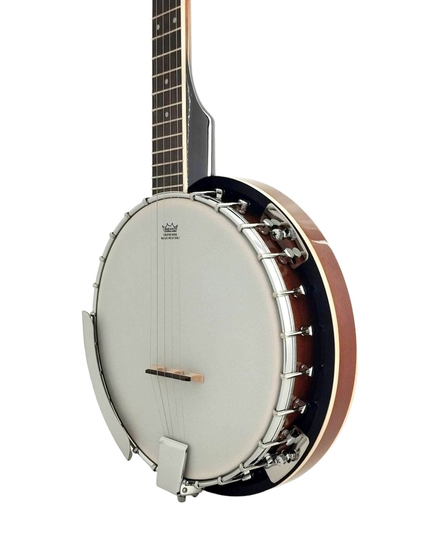 Caraya 5-String Mahogany Body Resonator Banjo with pickup - Natural BJ005EQ2