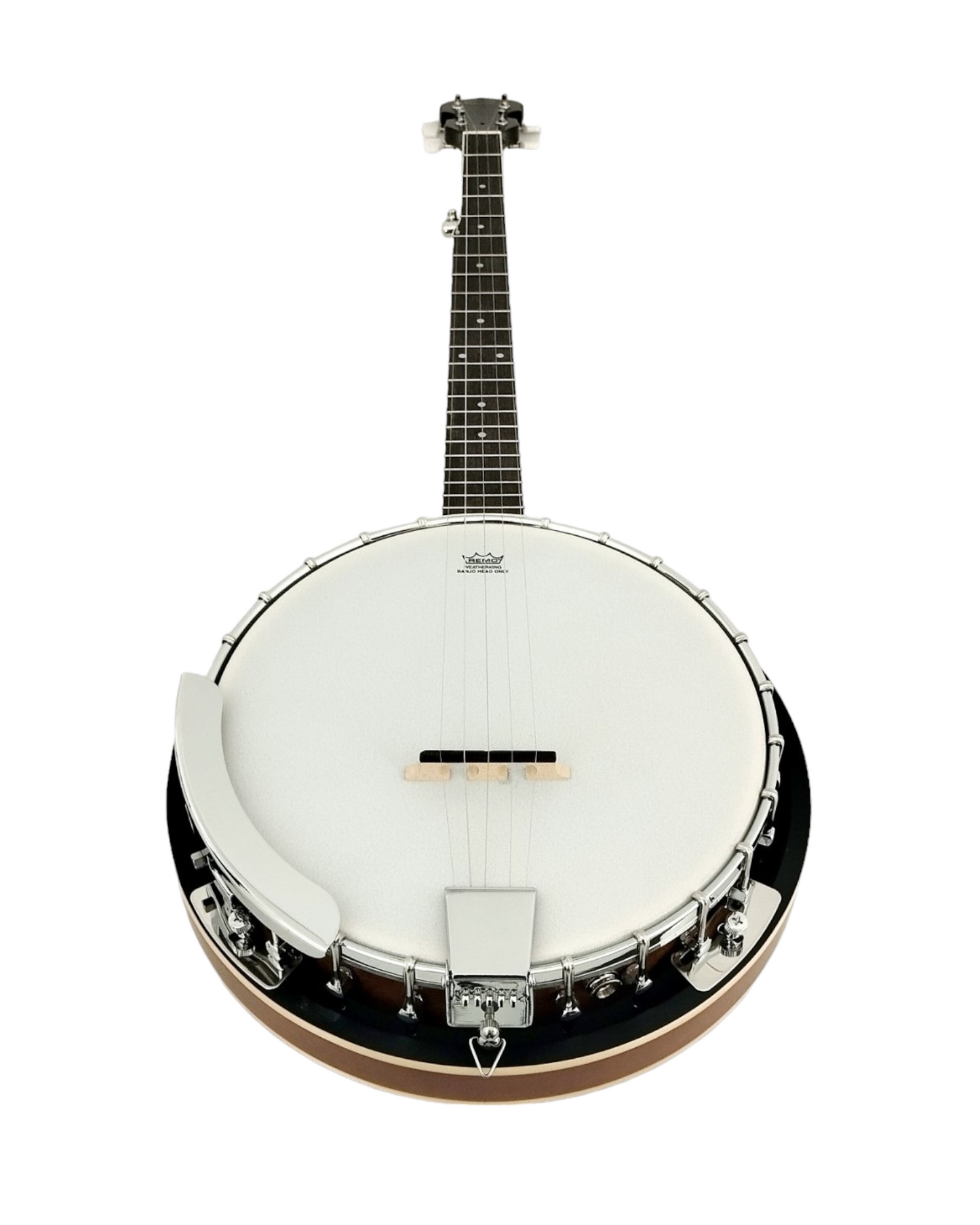 Caraya 5-String Mahogany Body Resonator Banjo with pickup - Natural BJ005EQ2