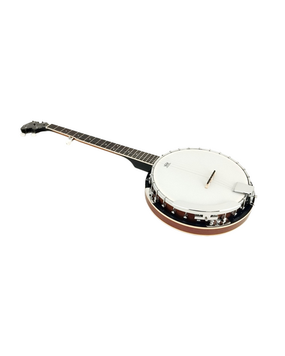 Caraya 5-String Mahogany Body Resonator Banjo with pickup - Natural BJ005EQ2