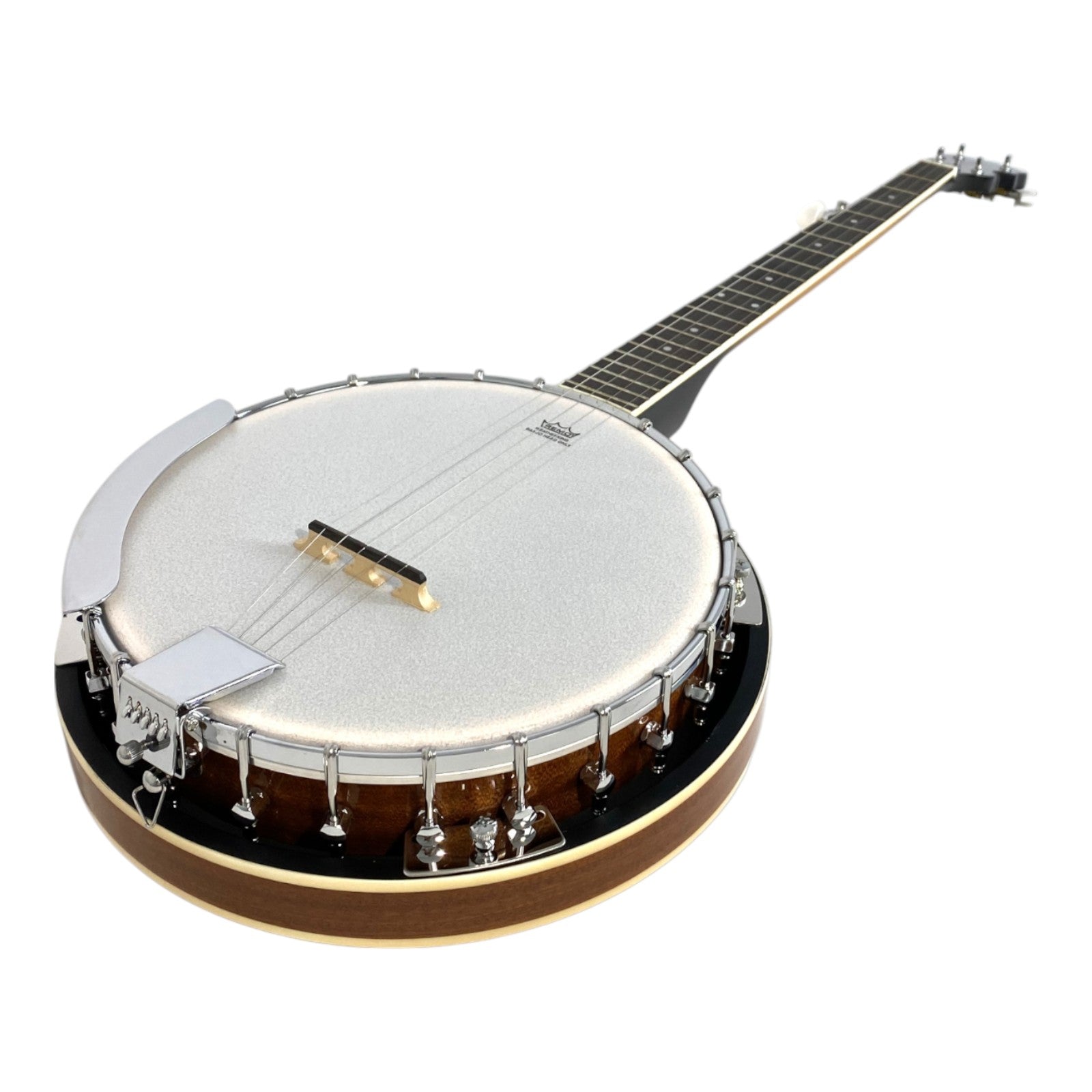 Caraya 5-String Mahogany Body Resonator Banjo - Natural BJ005