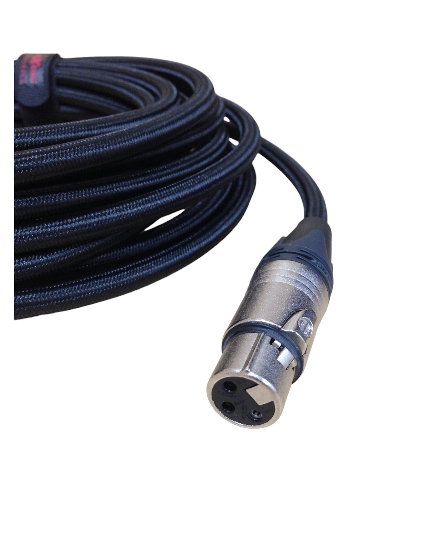 BoxKing OCC Microphone Cable/Lead,XLR-XLR,20FT(6M),3 Pin,All Silver Plated,Black