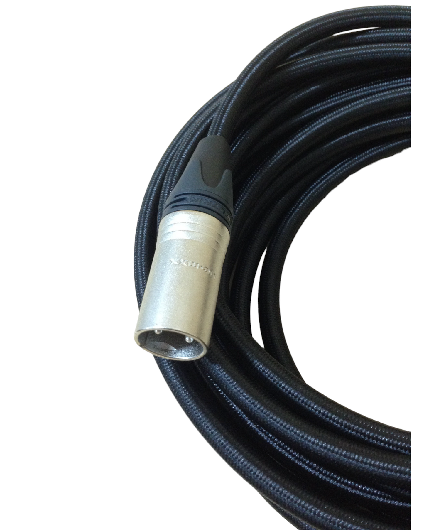 BoxKing OCC Microphone Cable/Lead,XLR-XLR,20FT(6M),3 Pin,All Silver Plated,Black