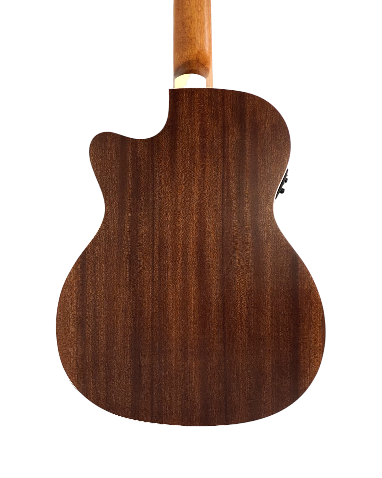 Haze Solid Spruce Fretless Arched Back Thin Body Classical Guitar w/ Built-In Pickups & Tuner in Matte - C551BCEQSMFL