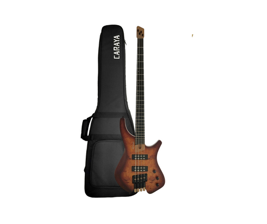 Embrace the Modern and Elevate Your Sound with This Headless Electric Bass CARAYAB4
