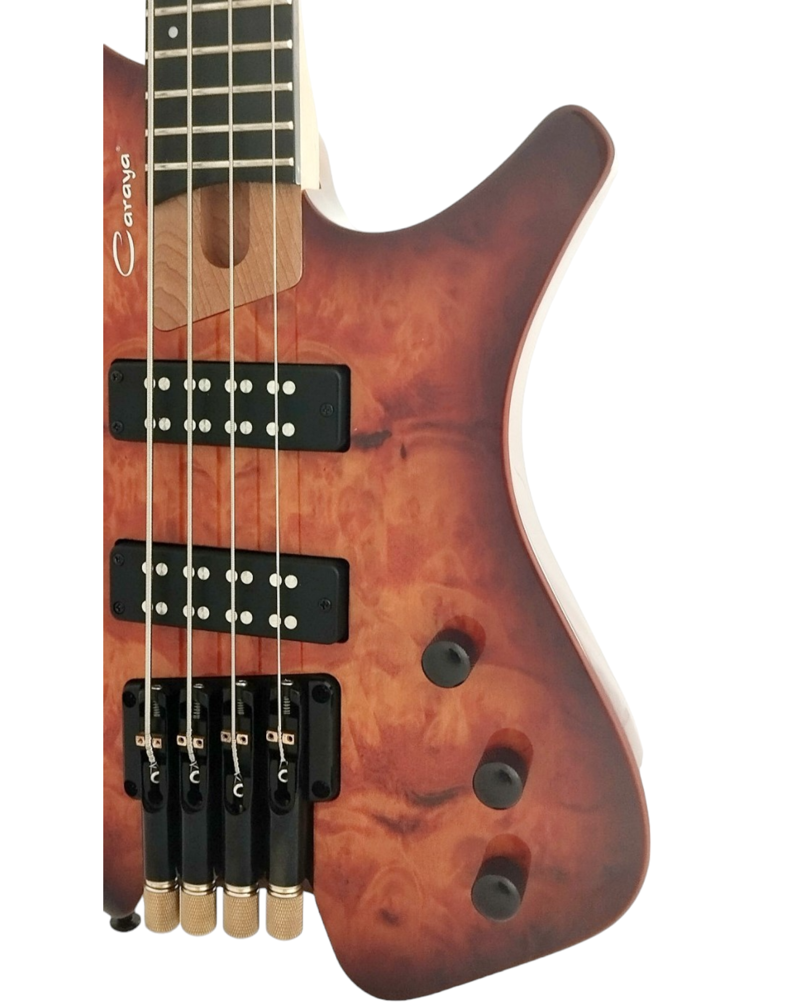 Embrace the Modern and Elevate Your Sound with This Headless Electric Bass CARAYAB4 - Trail Blazer