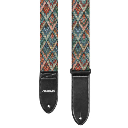 Amumu Color Rhombus Guitar Strap - CO14J