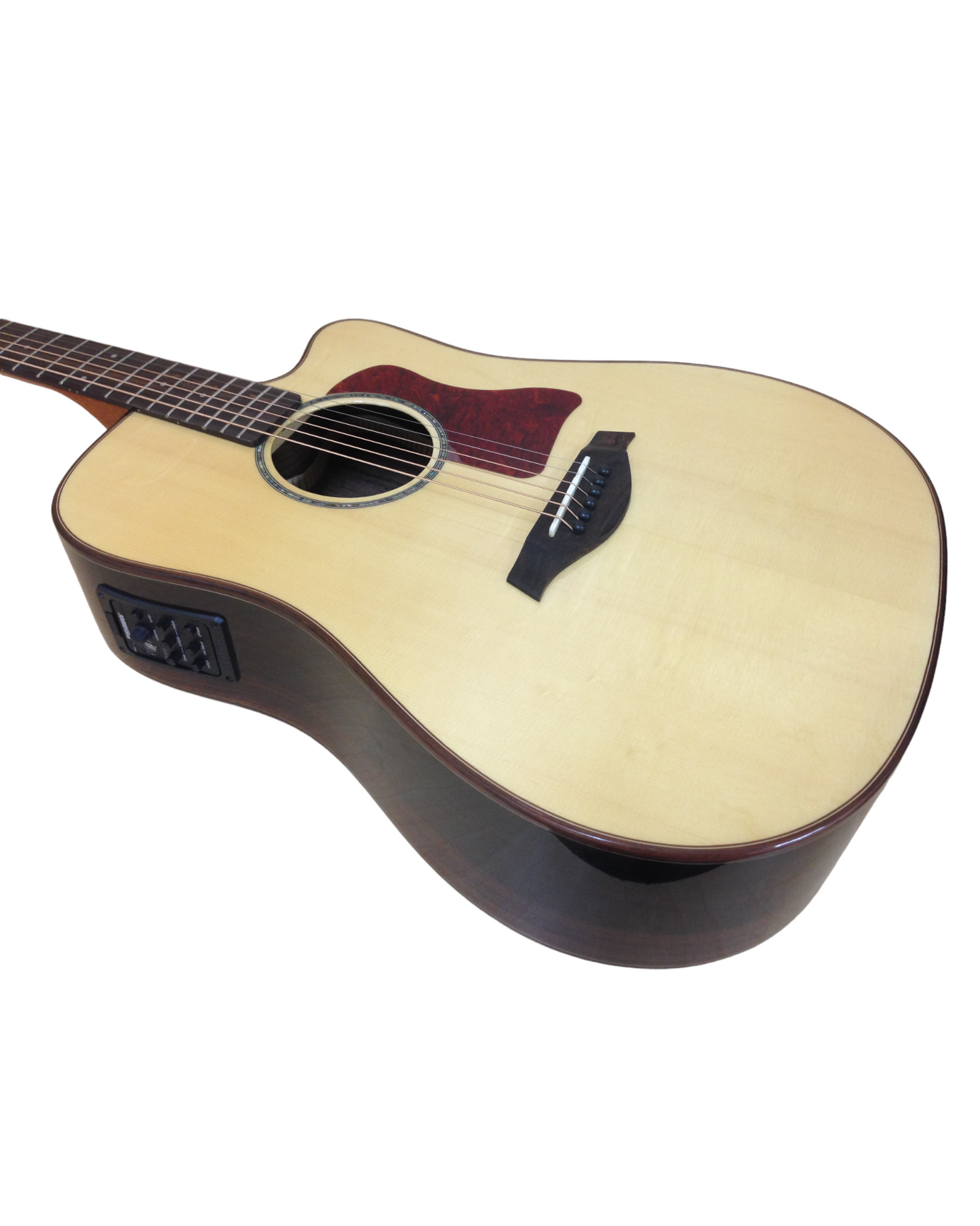 Gosila CS801310CEQ Solid Spruce Top Fishman Pickup/Tuner Cutaway Acoustic Guitar - Natural