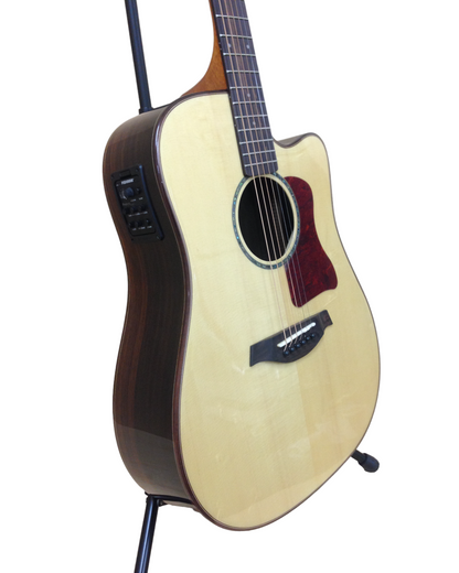 Gosila CS801310CEQ Solid Spruce Top Fishman Pickup/Tuner Cutaway Acoustic Guitar - Natural