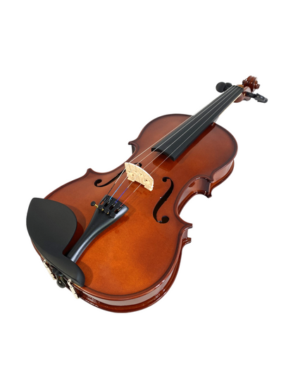 Caraya MV001 4/4-1/16 size Violin outfit w/Extra strings, Foam Hard Case, Bow, Rosin,Tuner, Grip, Shoulder Rest, Stand, Collimators