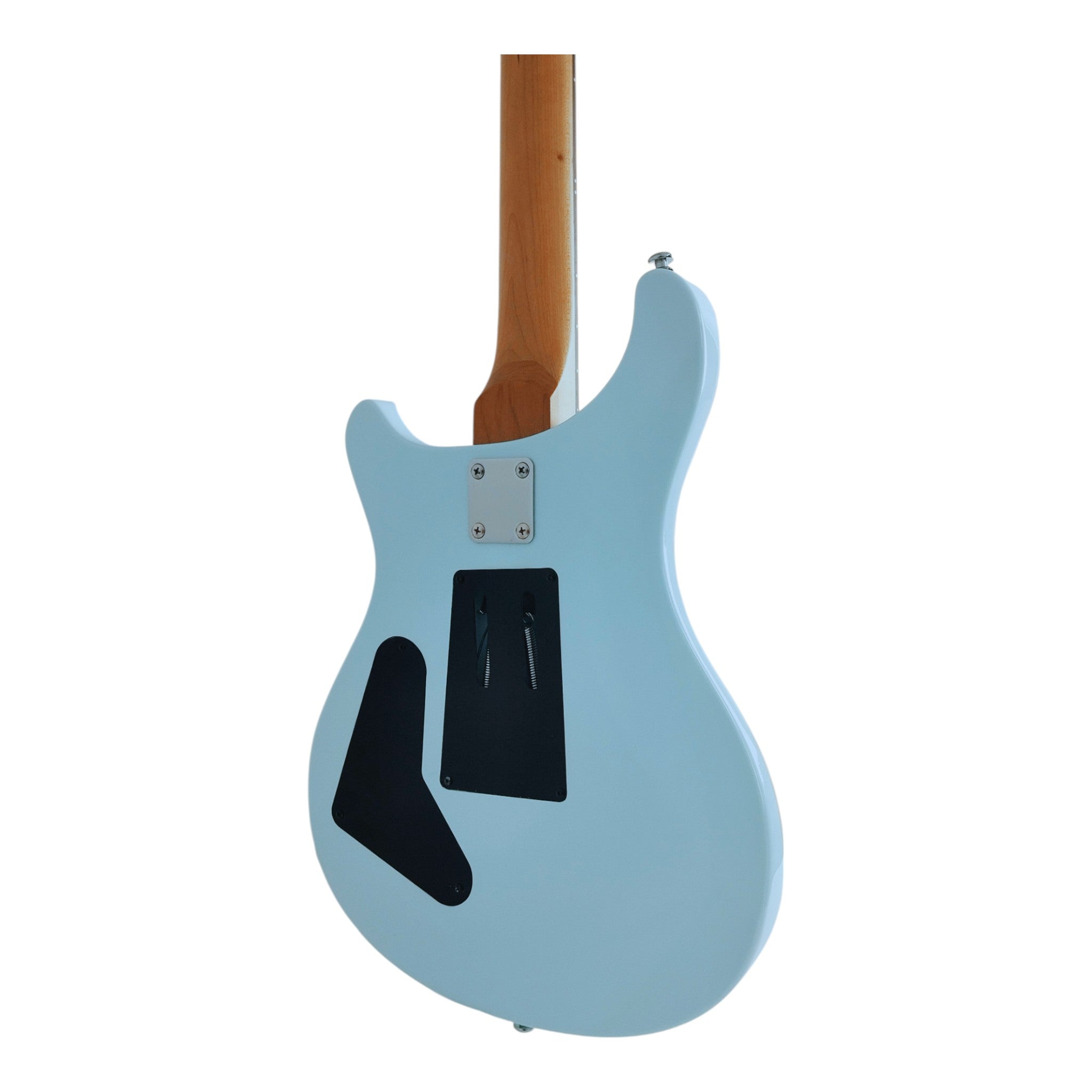 Caraya PRS24FR Light Blue Electric Guitar with Floyd Rose Bridge