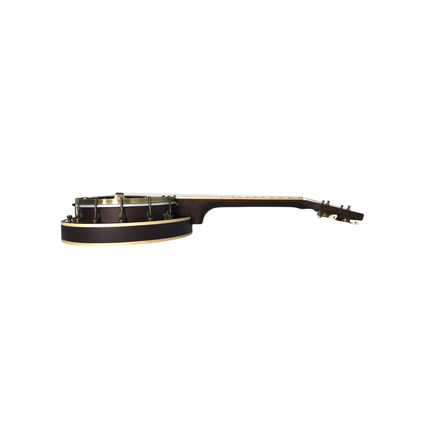 Caraya 4-String Maple Body Resonator Banjolele - Natural SBJUK118 + Stand