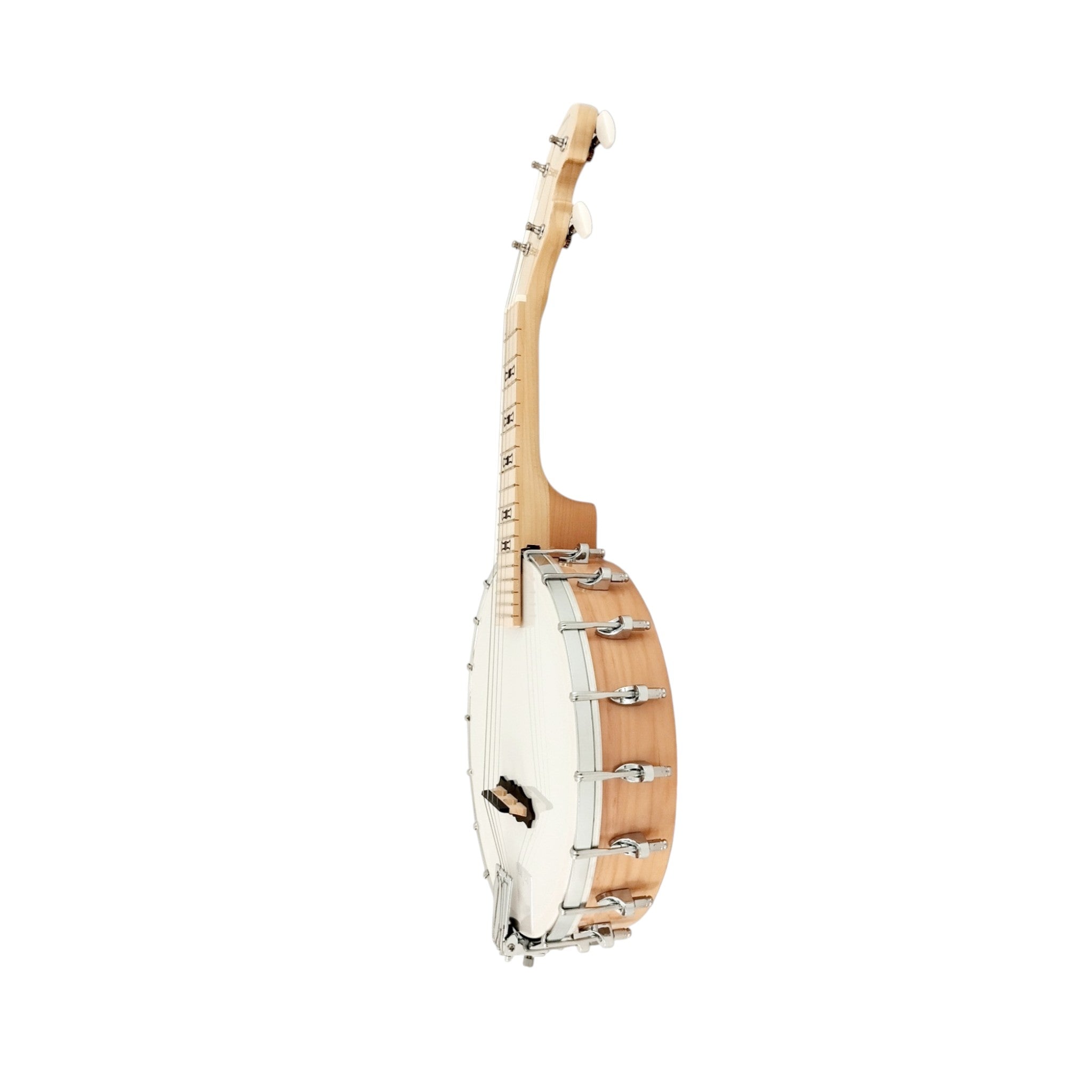Caraya 17 Fret Tenor Banjo Natural BJ24 + Stand