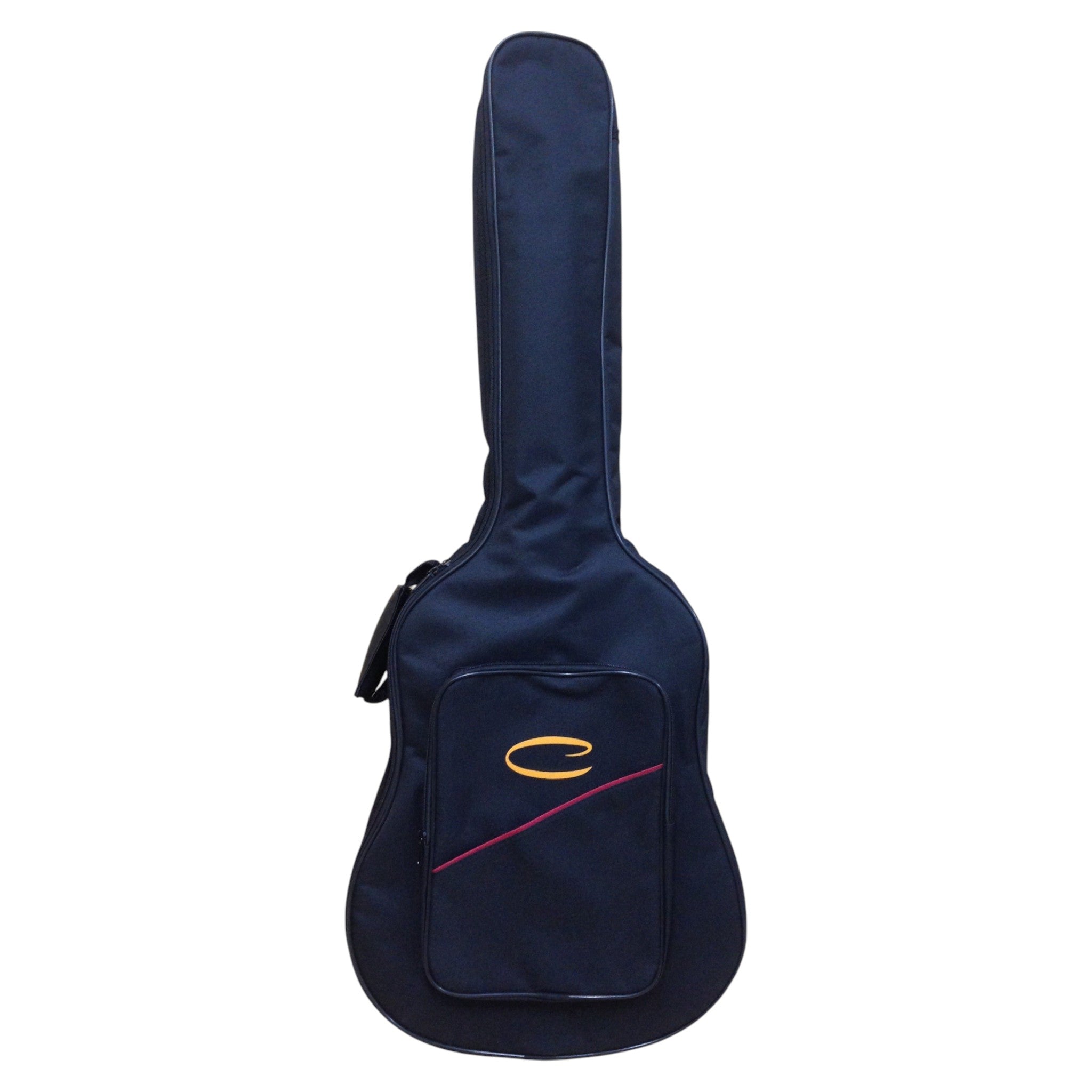Caraya SPTCG39D Economy Classical Guitar Soft Bag, Black, Backpack, 5mm Padded