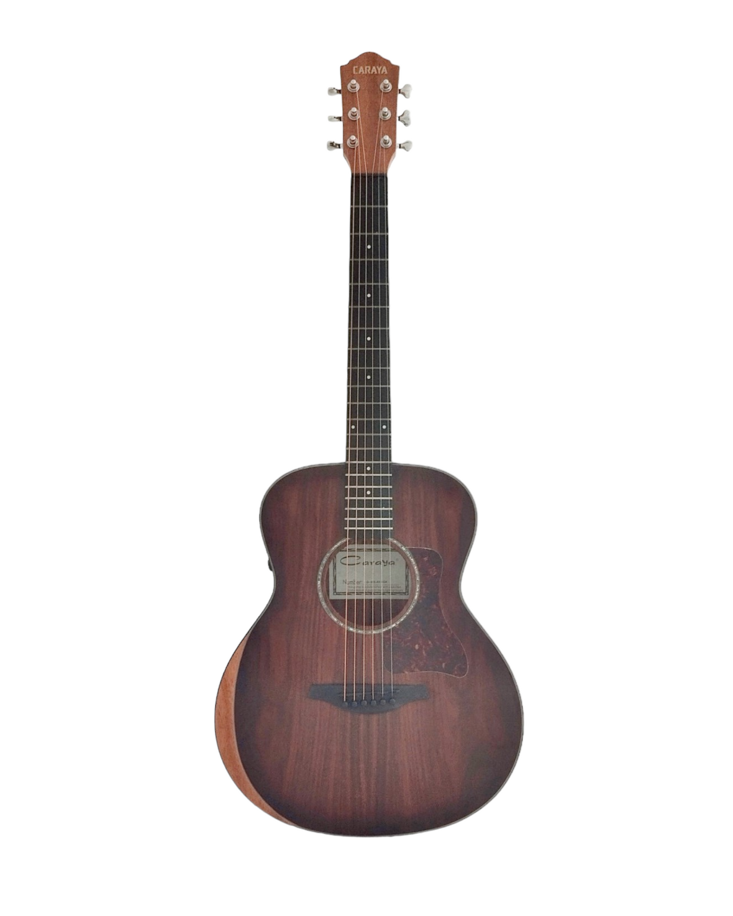 Caraya D36SKOA All Koa Traveller Guitar