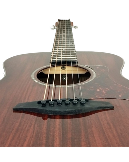 Caraya D36SKOA All Koa Traveller Guitar