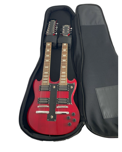 DE10PB 10mm Double Neck Guitar Padded Bag