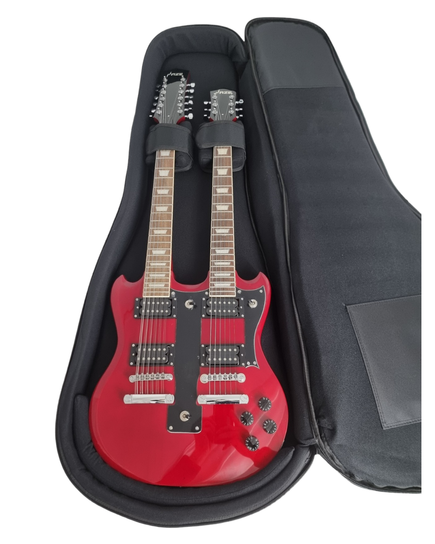 DE20PB 20mm Double Neck Guitar Padded Bag