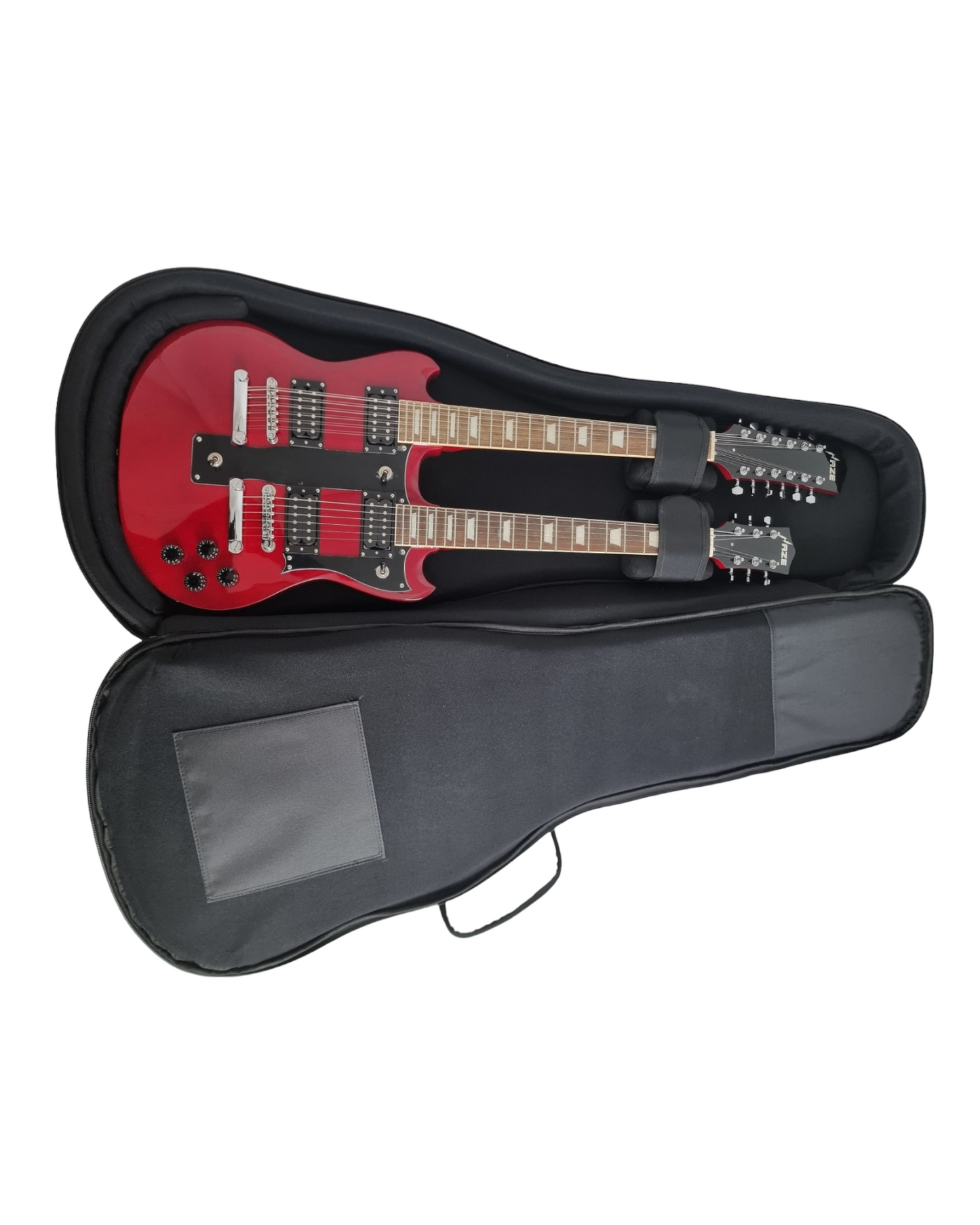 DE20PB 20mm Double Neck Guitar Padded Bag