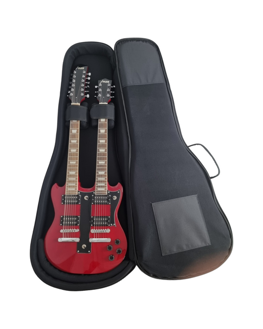 DE20PB 20mm Double Neck Guitar Padded Bag