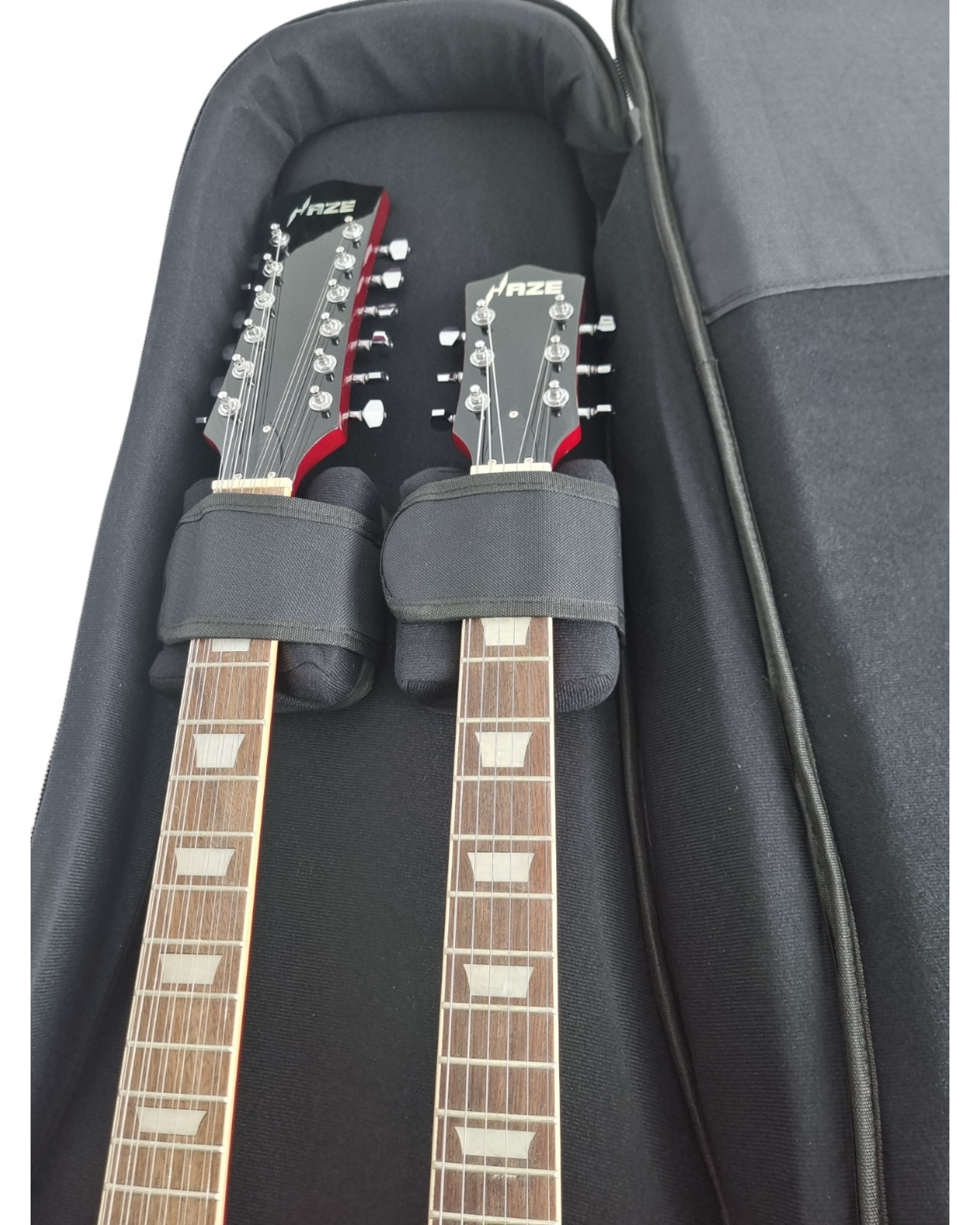 DE20PB 20mm Double Neck Guitar Padded Bag