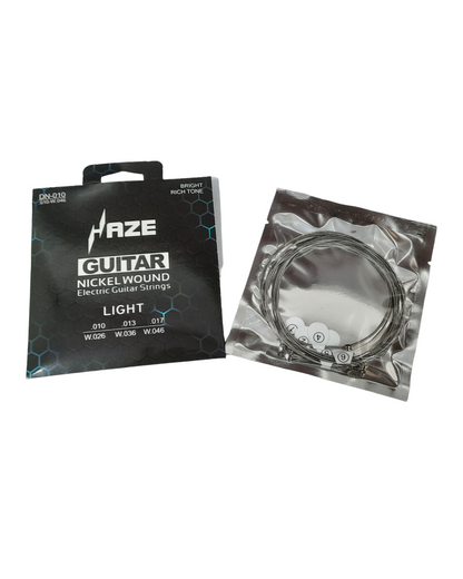 Haze DN010 Extra Light Special Stainless Steel Electric Guitar Strings +3 Picks