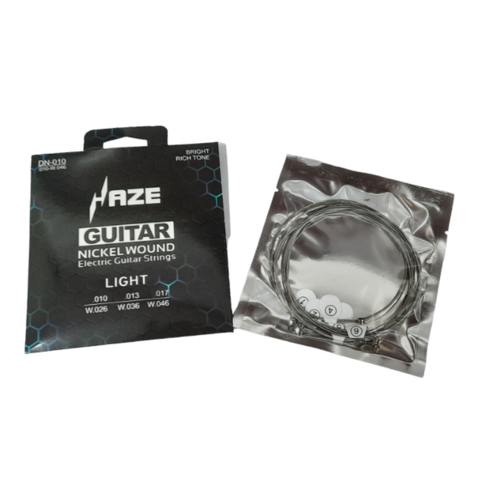 Haze DN010 Light Special Stainless Steel Electric Guitar Strings