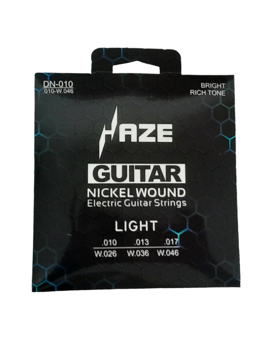 Haze DN010 Extra Light Special Stainless Steel Electric Guitar Strings +3 Picks