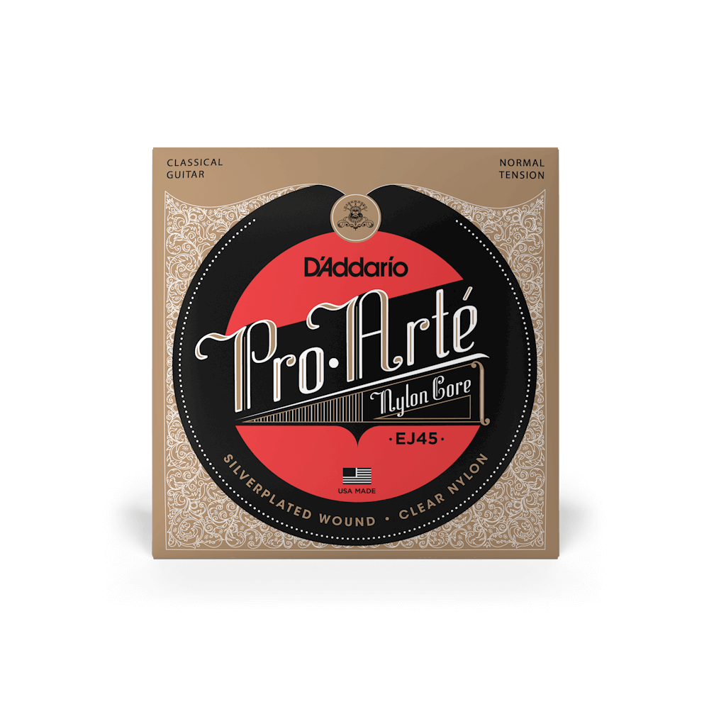 D’Addario 028-043 Pro-Arte Nylon Classical Guitar Strings – Normal Tension (EJ45)