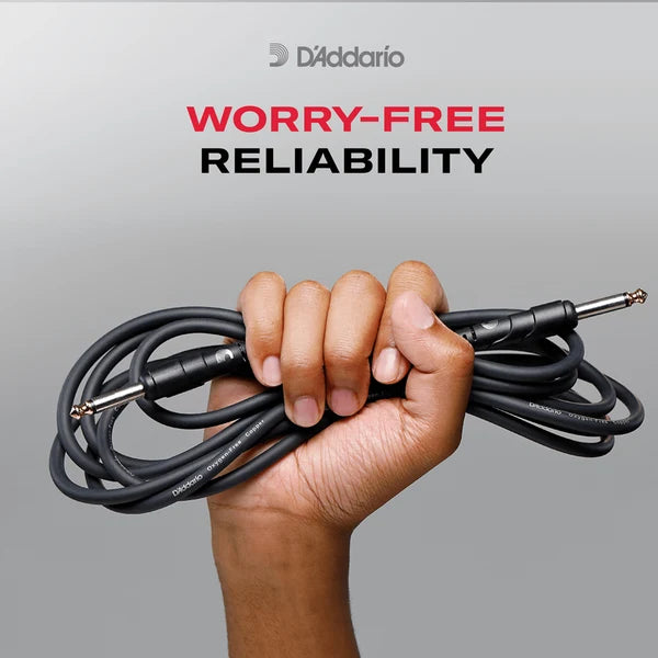 D'Addario Classic Series 1/4" Jack Instrument Cable - Straight-Straight